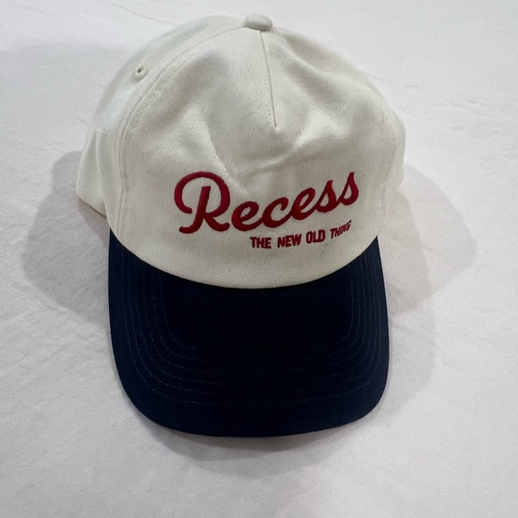recess Accessories - White and Blue Women's Cap